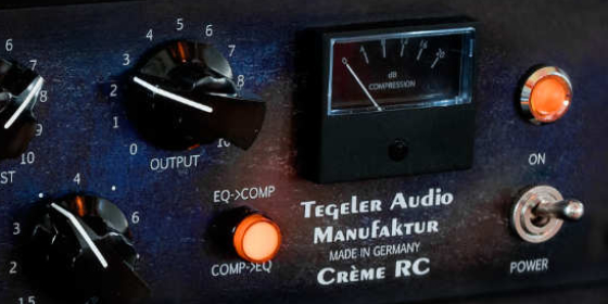Creme RC - Remote Controllable Bus Compressor and Mastering Equalizer Creme RC - Remote Controllable Bus Compressor and Mastering Equalizer
